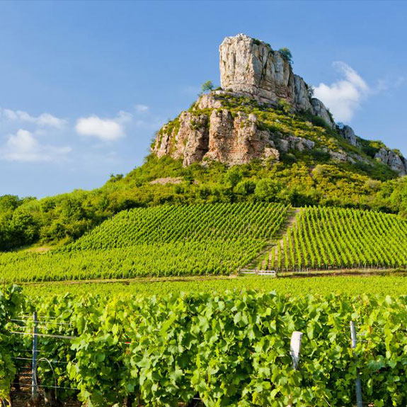 Image La Roche de Solutré.